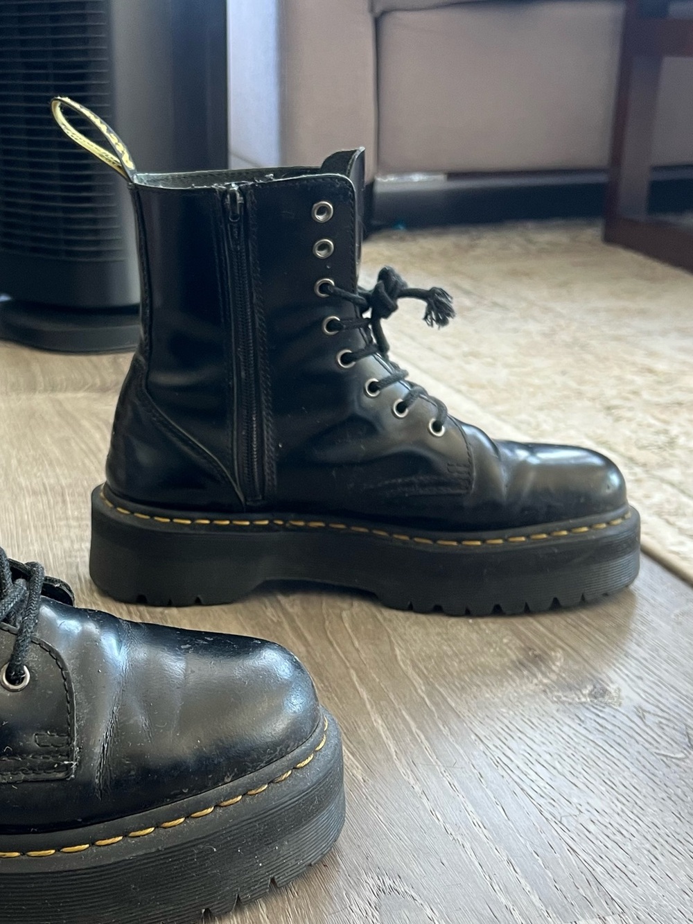 Dr. Martens Jadon Women’s Platform Lace-Up Combat Boots